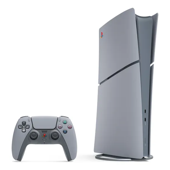 Console Playstation 5 Edição Slim Digital Bundle Edição Limitada Do 30º Aniversário Com Controle Dualsense 30º Aniversário Edição Limitada
