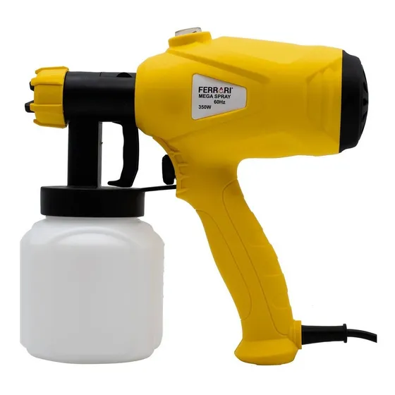 Pistola Pintura Pulverizadora Elétrica 350w Ms-350w Ferrari Cor - Voltagem 127v