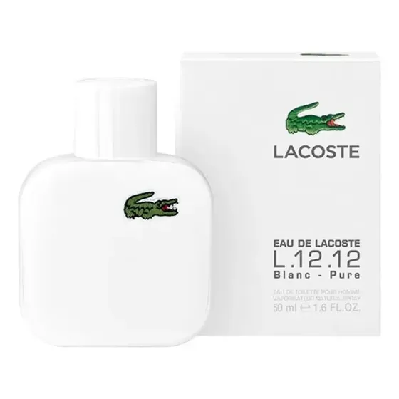 L.1212 LACOSTE L.12.12 BLANC EDT 175ml BLANC EAU DE TOILETTE EDT 50ml para hombre
