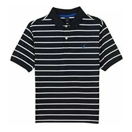 Camisa Franela De Niño Nautica  - Talla 7 (l/g) - Original 