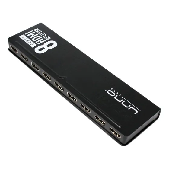 Splitter Divisor Unno Tekno Hdmi De 8 Puertos 4k/2k 