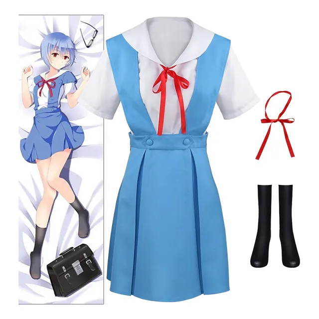 L Rei Ayanami Asuka Langley Soryu Cosplay Disfraz De