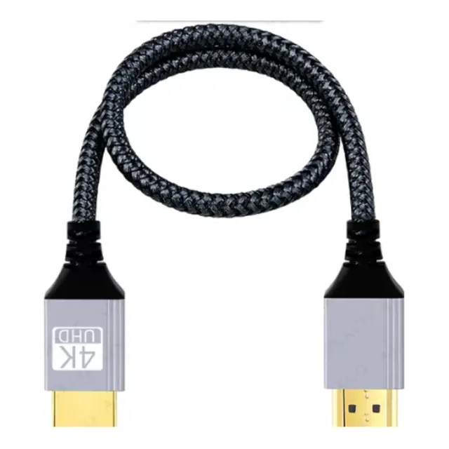 Cable Hdmi 30 Cm 4k 60hz Macho A Macho Monitores Capturadora