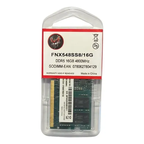 Memória Ram Para Notebook 16gb Ddr5 4800mhz Cl40 Sodimm Crucial