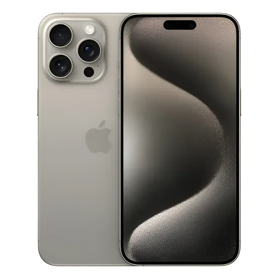 Apple iPhone 15 Pro Max (sólo Esim) (256 Gb) - Titanio Natur