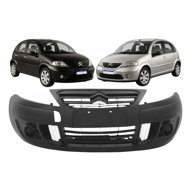 Parachoque Dianteiro Citroen C3 2008 2009 2010 A 2012 Novo