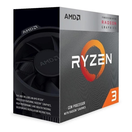 Processador gamer AMD Ryzen 3 3200G YD3200C5FHBOX de 4 núcleos e  4GHz de frequência com gráfica integrada
