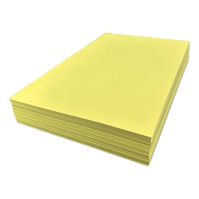 Resma 22x34 70gr Color X500 Hojas Color Amarillo