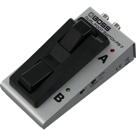 Pedal Boss Fs7 Dual Footswitch Fs-7 Seletor Duplo Cinza