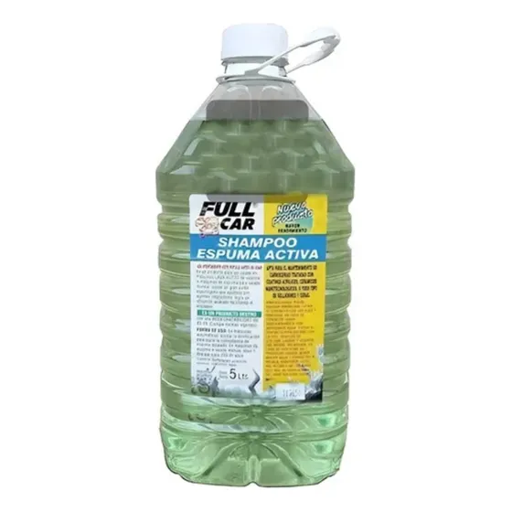 Shampoo Espuma Activa X 5lt. Ph Neutro - Conce. Full Car 