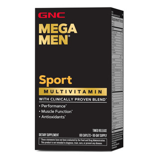 Multivitamínico Gnc Mega Men Sport - 180 Cápsulas Multivitamínico Gnc Mega Men Sport - 180 Cápsulas