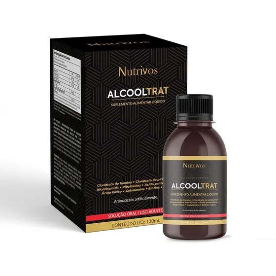 Alcooltrat Tratamento Para O Alcoolismo. Sabor Natural