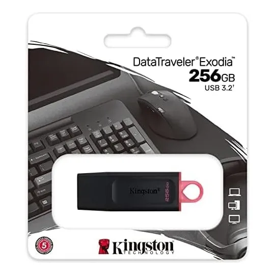 Pendrive Kingston Datatraveler Exodia 256gb Usb 3.2