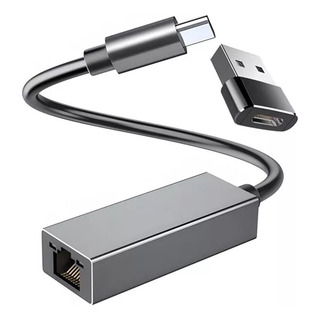 Adaptador Ethernet Usb Tipo C 3.0 A Rj45 Para Macbook Pro Adaptador Ethernet Usb Tipo C 3.0 A Rj45 Para Macbook Pro