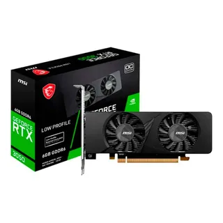 Placa De VĂdeo Msi Geforce Rtx 3050 Low Profile 6gb Gddr6 Placa De VĂdeo Msi Geforce Rtx 3050 Low Profile 6gb Gddr6