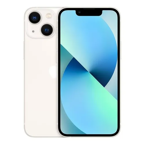 Apple iPhone 13 mini (128 GB) - Blanco estelar - Excelente (Reacondicionado)