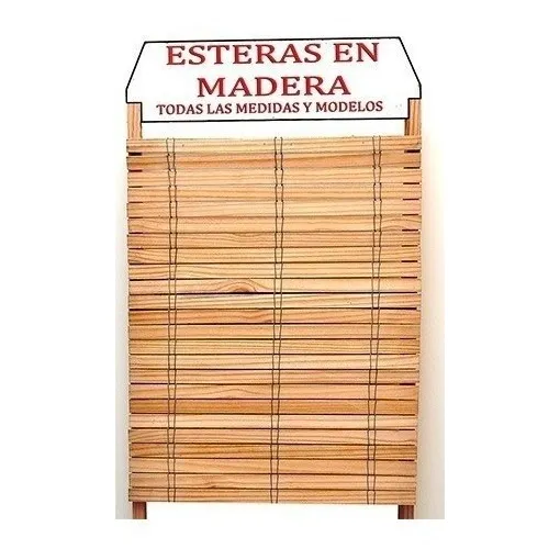 Esteras De Madera Completas 