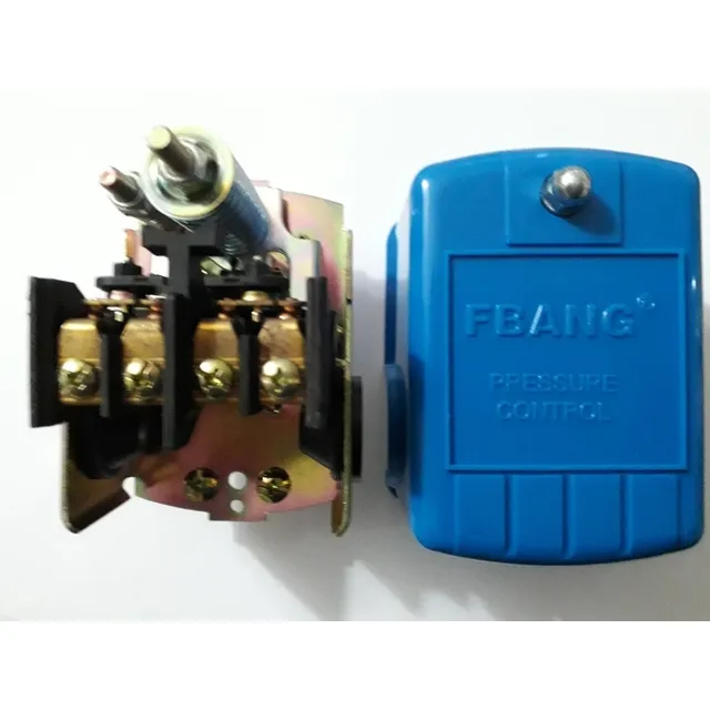 Presostato Para Hidroneumatico 30-50 Psi (10t) Tipo Squared 