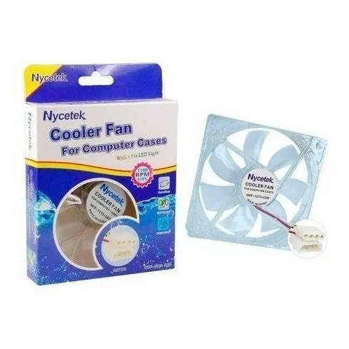 Fan Cooler Ventilador Para Case Pc 8cm 8x8  Luces Led