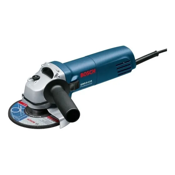 Esmerilhadeira angular Bosch Professional GWS 6-115 azul 670 W 220 V + acessório\n