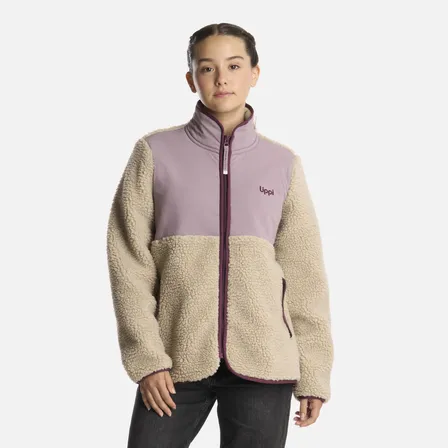 Polar Teen Girl Glaciar Sherpa-pro Jacket Crudo Lippi I25