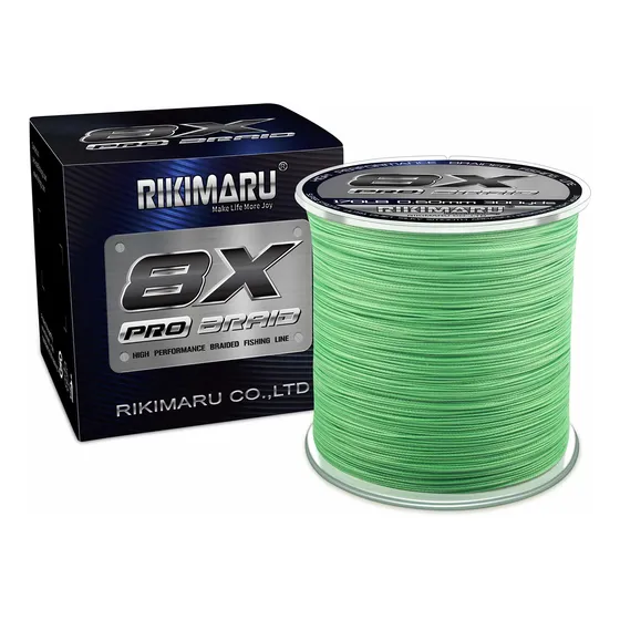 X Pro Linea Pesca Trenzada Libra Yarda Verde Fluo Limon