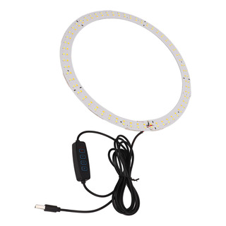 Panel Led Con Forma De Círculo, Mecha De 25 Cm, 10 Brillos, Panel Led Con Forma De Círculo, Mecha De 25 Cm, 10 Brillos,
