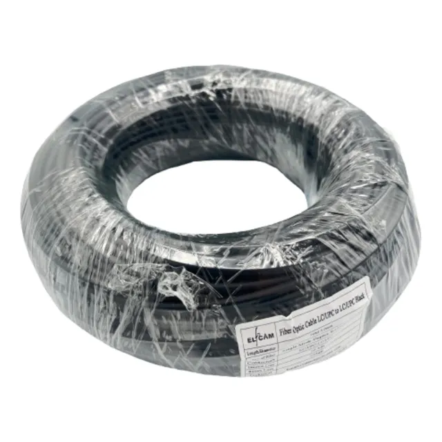 Rollo De Fibra Sm Lc/upc A Lc/upc Duplex De 200 Metros