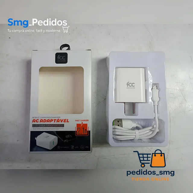 Cargador Genérico Micro Usb Carga Rápida