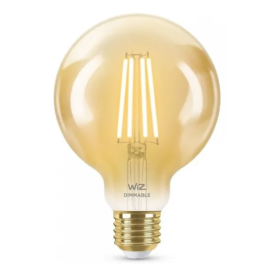Lampara Led Wiz Wifi Filamento Globo E27 6.9w Luz Cálido