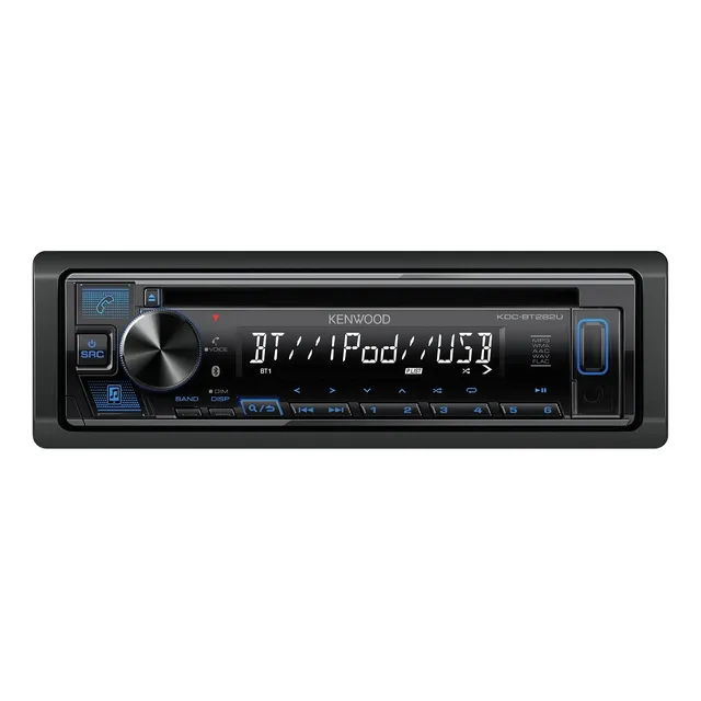 Kenwood Kdc-bt282u Estereo Cd Para Automovil Solo Din Am