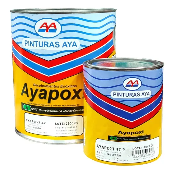 Acabado Epoxi Negro Galon Aya