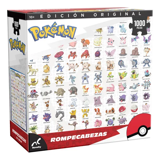 Rompecabezas Edicion Pokemon 1000 Piezas