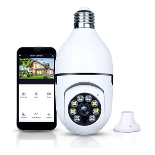 Camera Ip Inteligente Lampada Segurança Yoosee Wifi Externa Camera Ip Inteligente Lampada Segurança Yoosee Wifi Externa
