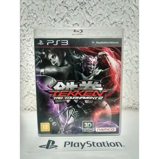 Jogo Tekken Tag Tournament 2 Ps3 M. Física Completo R$99,90