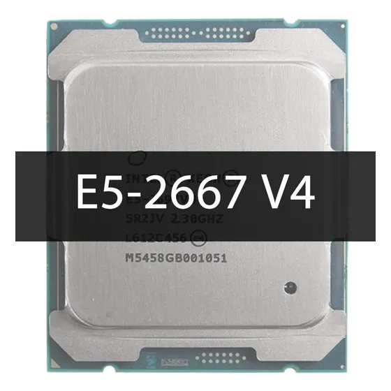 Processador Intel Xeon E5-2667 V4 CM8066002041900 de 8 núcleos e 3.6GHz de frequência