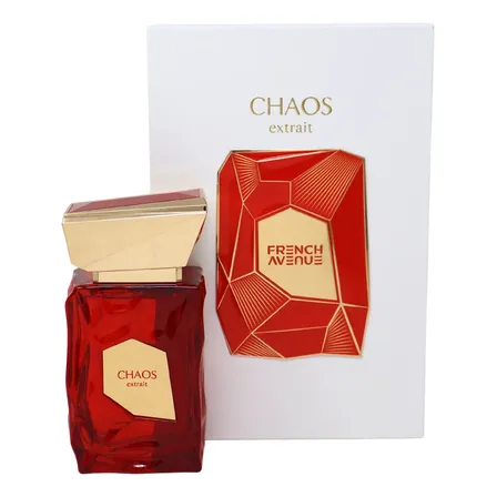 Perfume Extrait Chaos French Avenue Unisex 100ml Notas Cereza Cuero