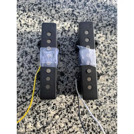 Captadores Fender Samarium Cobalt Noiseless P/ Baixo 4