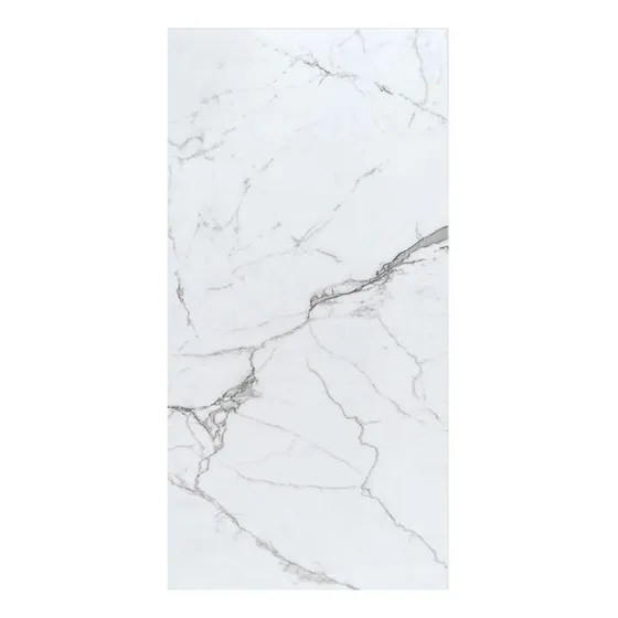 Semi Gres Revestimiento Blanco Marmolado Pulido 54x109 Ancha