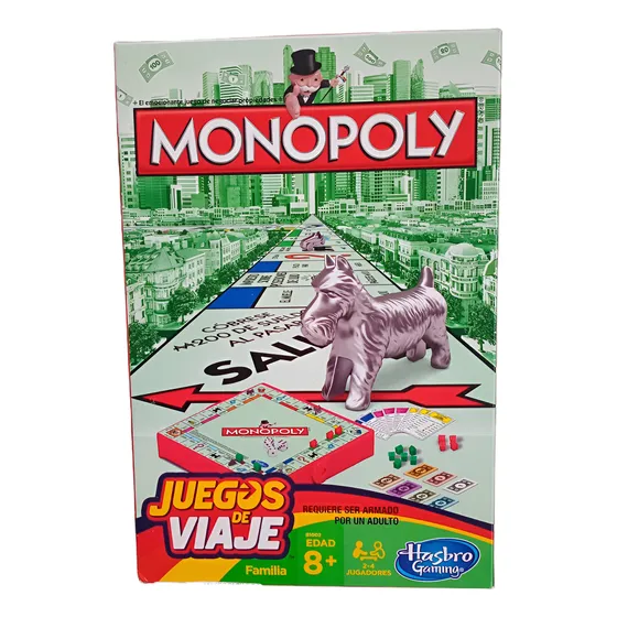 Juego Mesa Monopolio Monopoly Juego De Viaje Original Nuevo