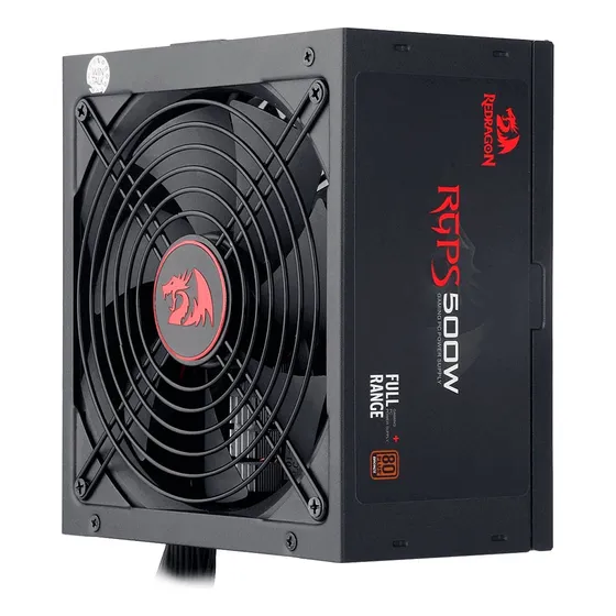 Redragon Fuente 500w Certificacion Plus Bronce 