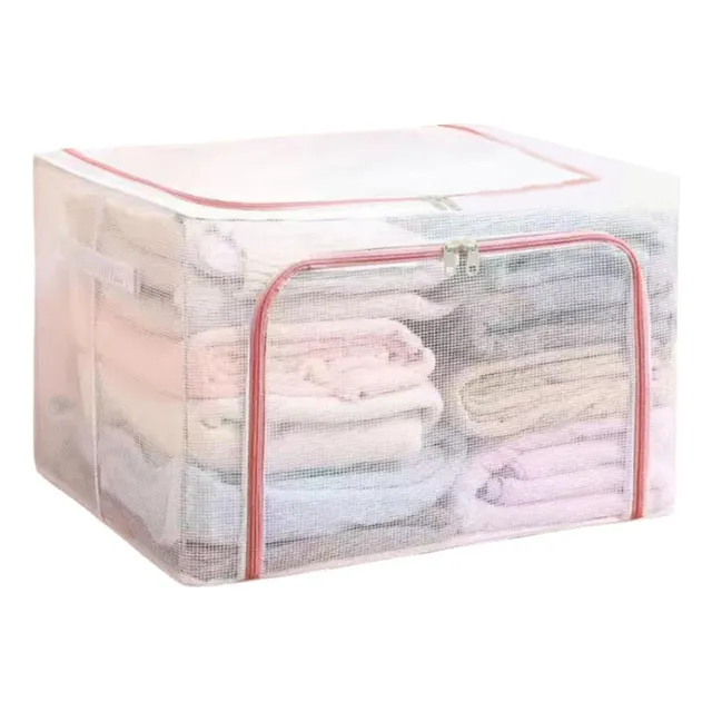 Caja De Almacenamiento De Ropa Grande Transparente