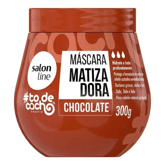 Salon Line Mascara Matizadora Chocolate 300g