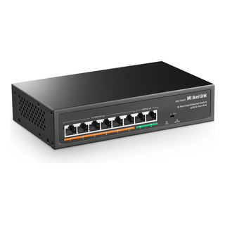 Switch Poe De 8 Puertos Mokerlink Con 6 Puertos Poe+, 2 Switch Poe De 8 Puertos Mokerlink Con 6 Puertos Poe+, 2
