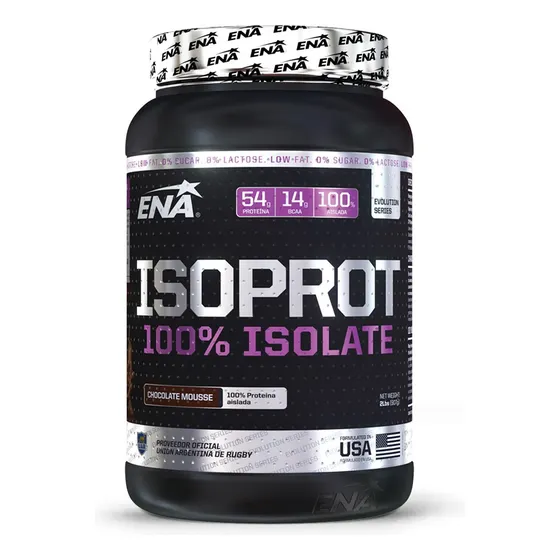 Isoprot 100% Isolate 2 Lb - Whey Protein Proteina Ena 