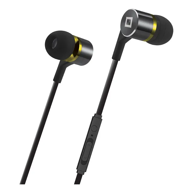 Auriculares De Cable In Ear Con Ficha Usb C Y Microfono Color Negro Luz NO