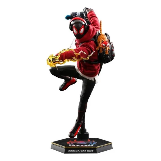 Hot Toys Figura De Spider Man Miles Morales Marvel