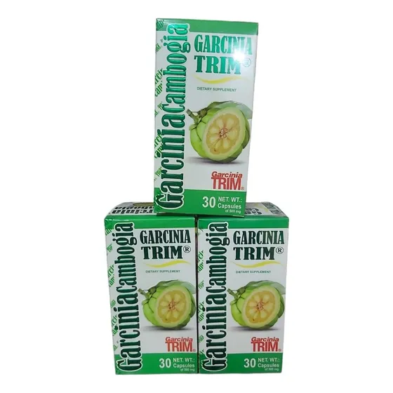 Ultradvance Garcinia Cambogia Trim 30 Caps C/u 3 Cajas Sabor Sin Sabor