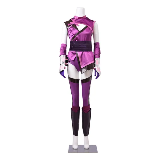 2025 Disfraz De Mileena De Mortal Kombat For Niño