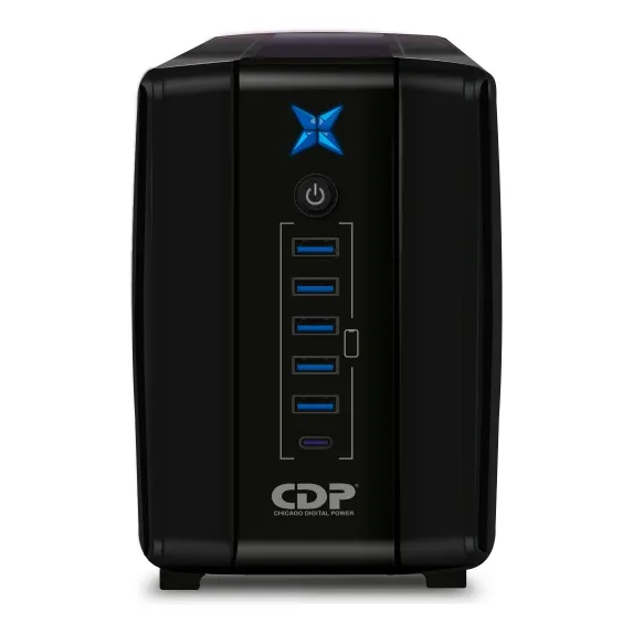 Ups Cdp R-upr758 750va/315w 8 Tomas Interactiva Regulador Bateria Sup